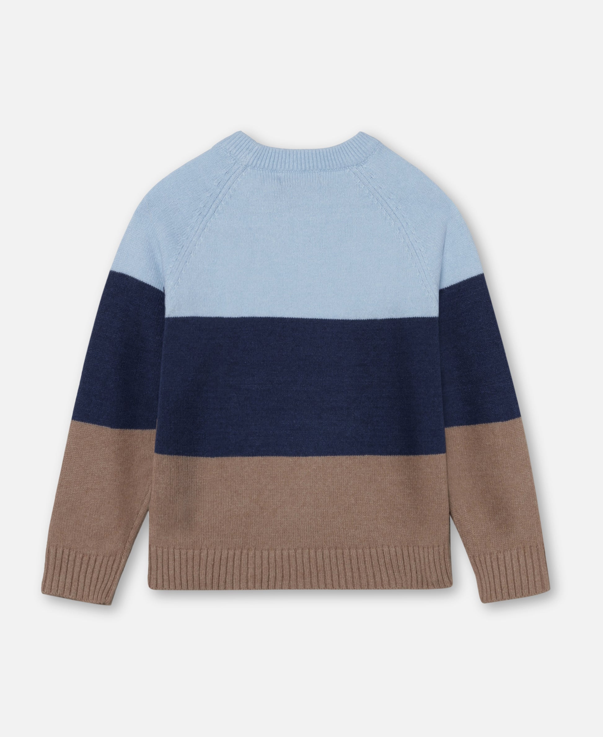 FLIINK ALON BALLOON PULLOVER PULLOVER BLUE / SANDSHELL STRIPE