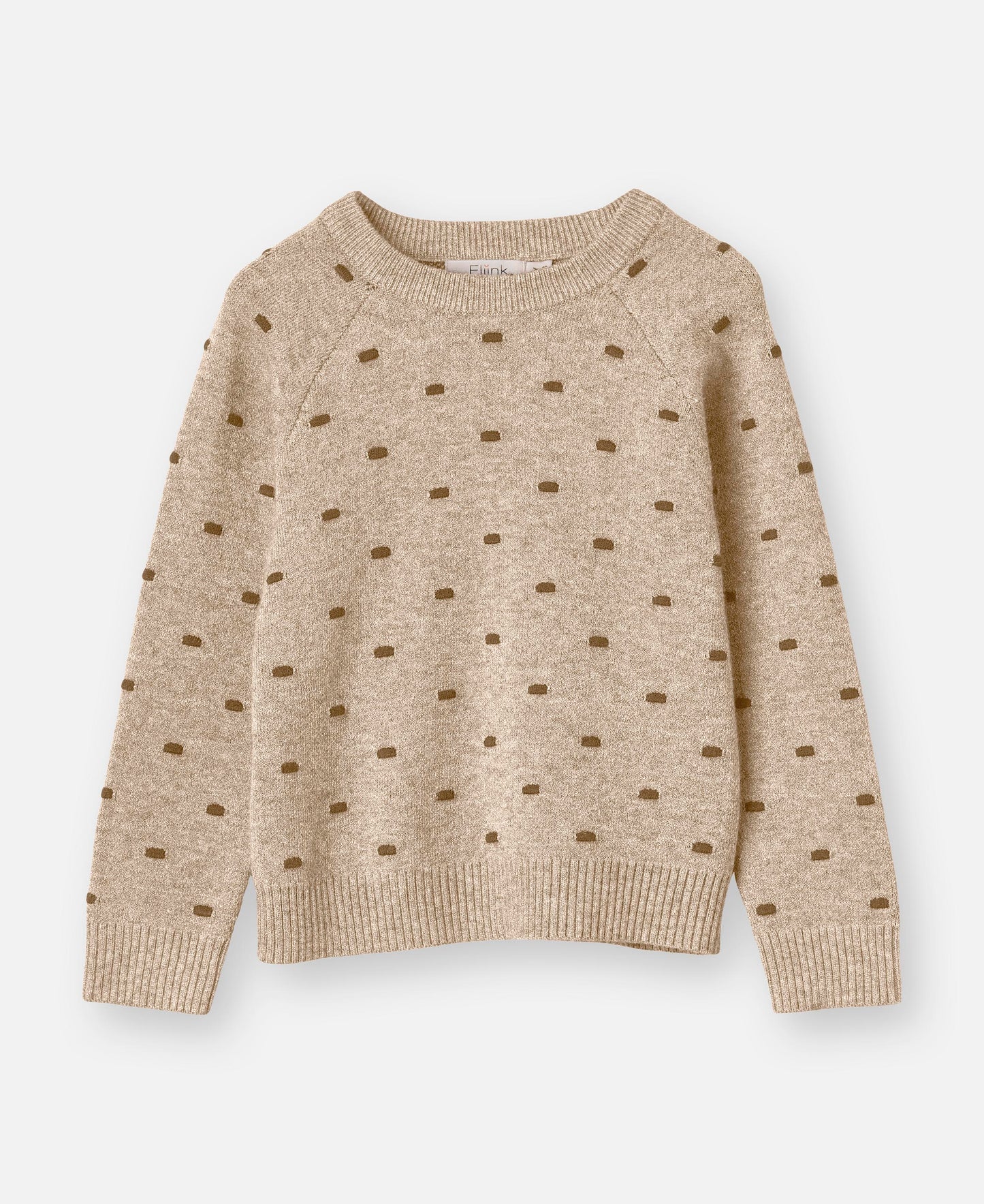 FLIINK BENNA DOT PULLOVER PULLOVER HUMUS/CARAFE