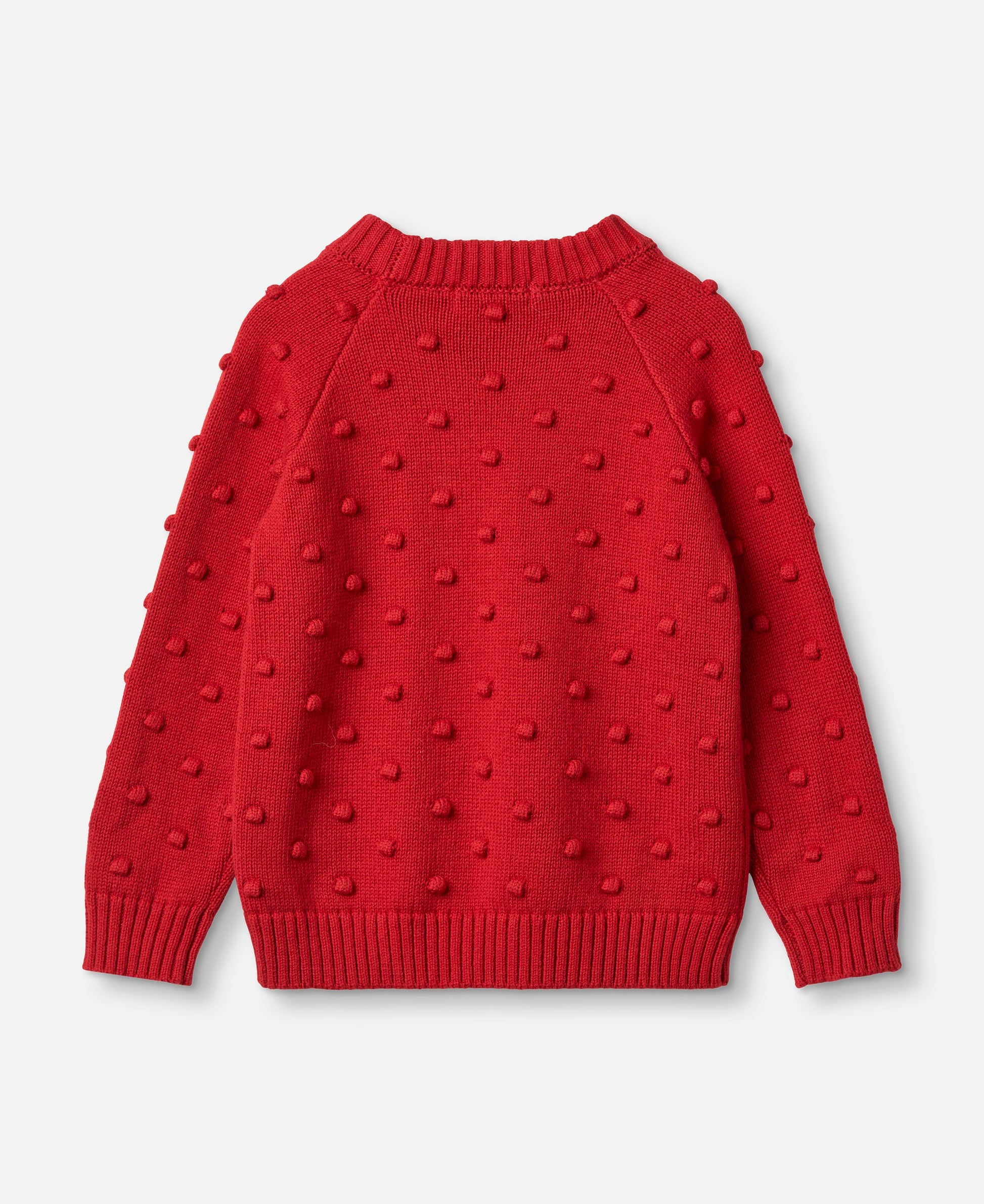 FLIINK BON DOT PULLOVER PULLOVER POMPEIAN RED