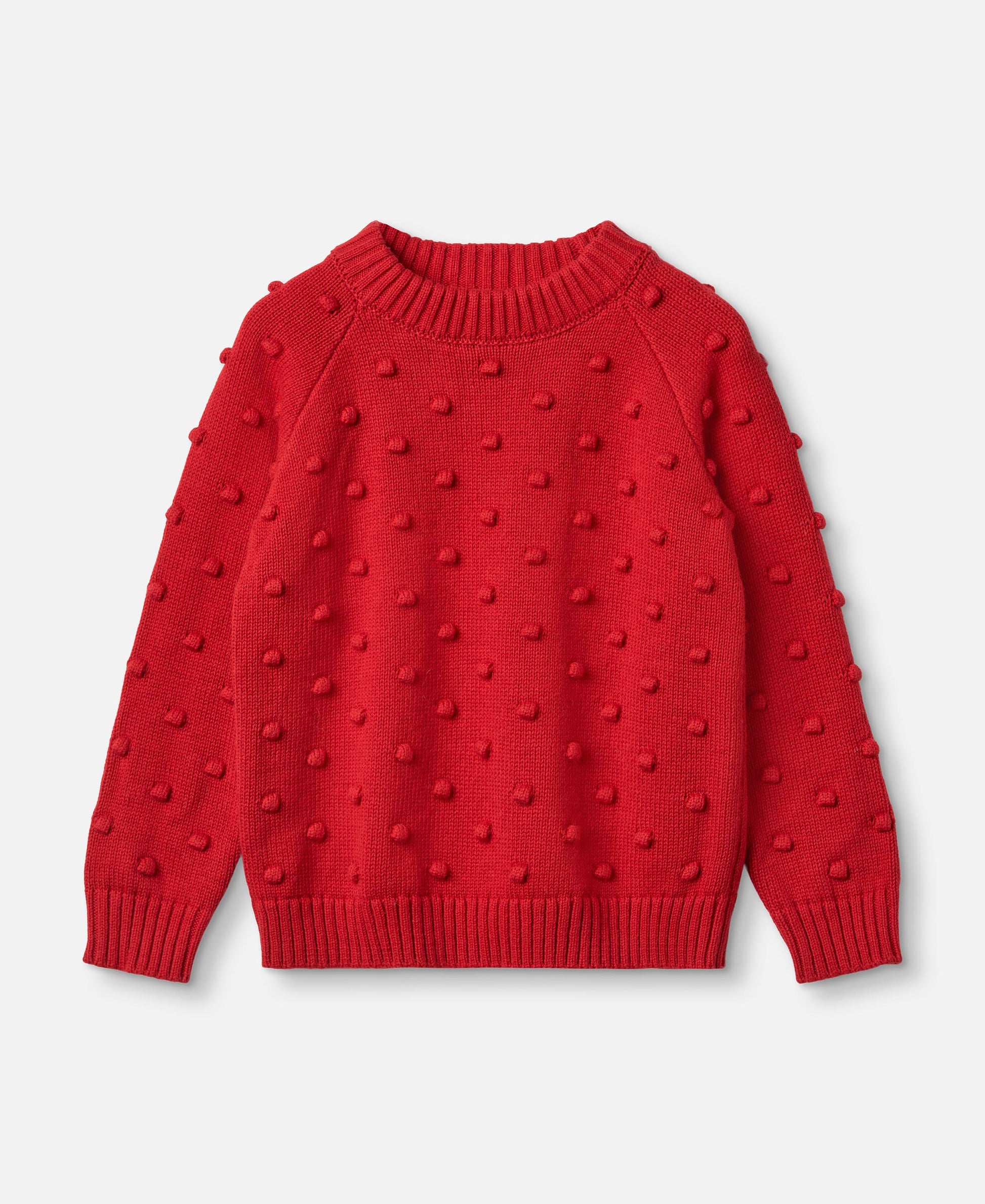 FLIINK BON DOT PULLOVER PULLOVER POMPEIAN RED