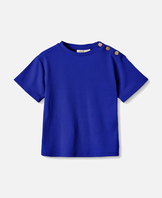 FLIINK KENNA T-SHIRT SHIRT MAZERINE BLUE